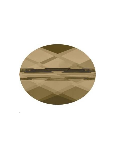 Perle ovale 8x6mm cr bronze shade  Perles ovale 8x6mm- 2 Perle ovale 8x6mm cr bronze shade  Perles ovale 8x6mm- 2