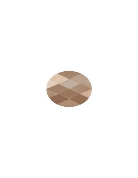 Perle ovale 8x6mm cr rose gold  Perles ovale 8x6mm- 1 Perle ovale 8x6mm cr rose gold  Perles ovale 8x6mm- 1