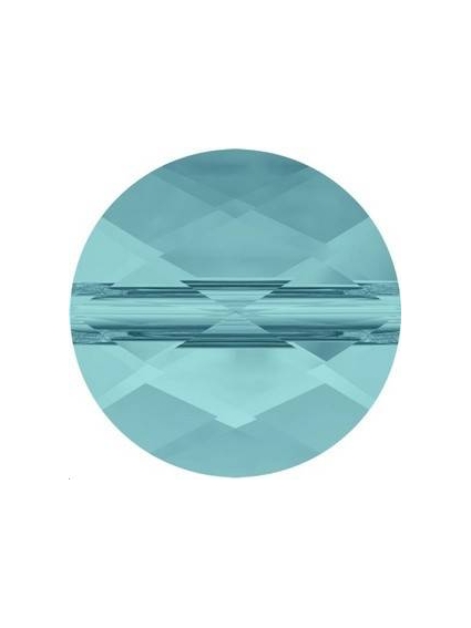 Mini round 8mm light turquoise  Perles mini round  Swarovski (5052)- 1 2