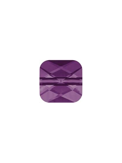 Perle carré 6mm amethyst  Mini square Swarovski (5053)- 1