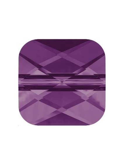 Perle carré 6mm amethyst  Mini square Swarovski (5053)- 1 2