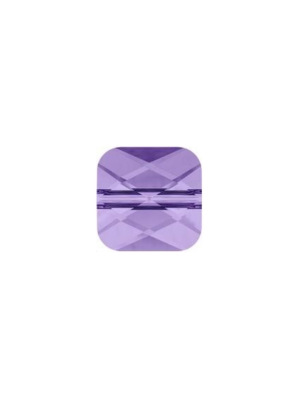 Perle carré 6mm tanzanite  Mini square Swarovski (5053)- 1