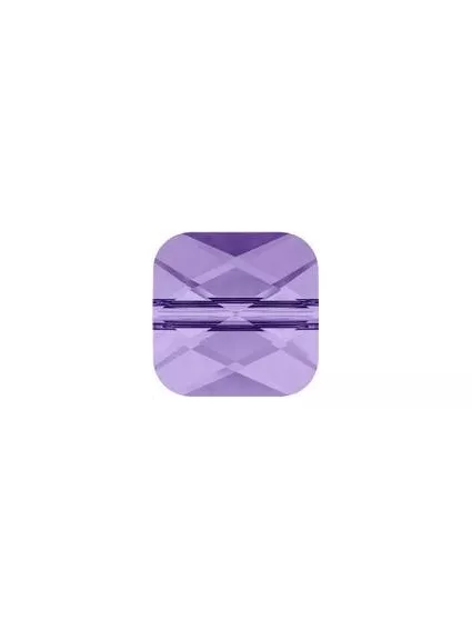 Perle carré 6mm tanzanite  Mini square Swarovski (5053)- 1