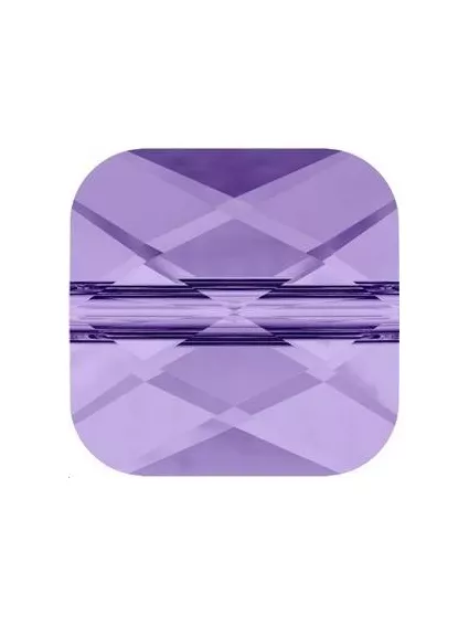 Perle carré 6mm tanzanite  Mini square Swarovski (5053)- 1 2