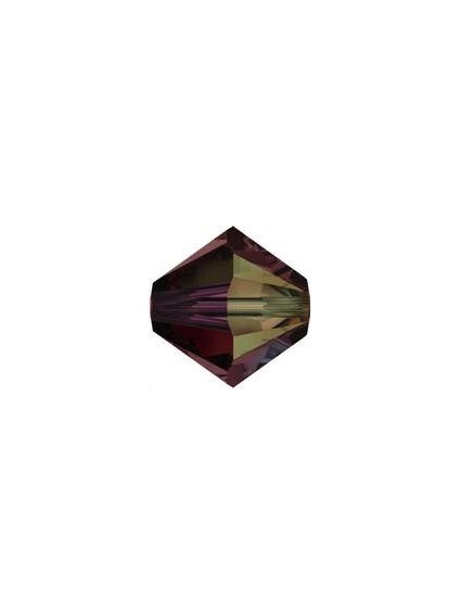 Lot toupies 4MM Burgundy AB  Toupies 4mm AB (5301/5328)- 1