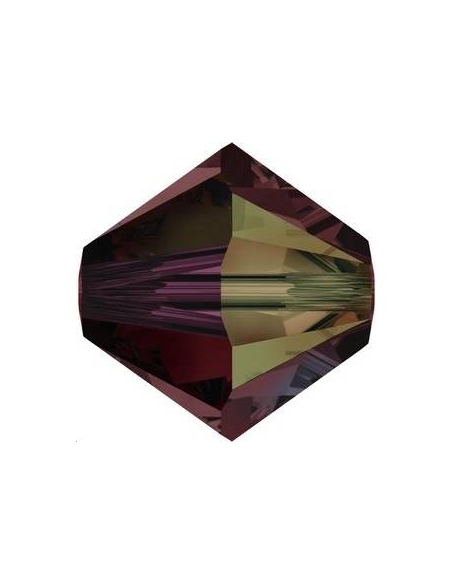 Lot toupies 4MM Burgundy AB  Toupies 4mm AB (5301/5328)- 2