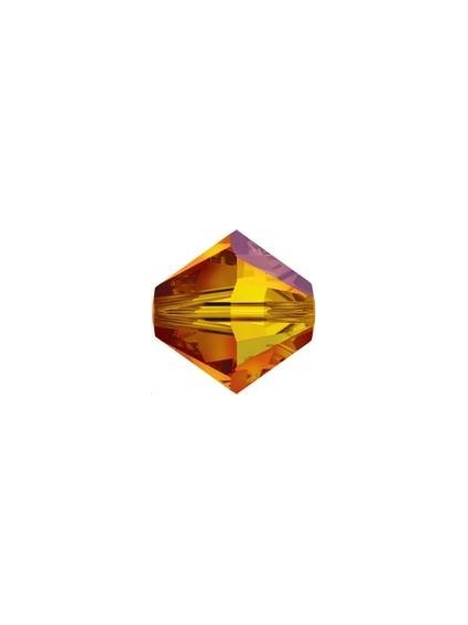 Lot toupies 4MM Fireopal AB  Toupies 4mm AB (5301/5328)- 1