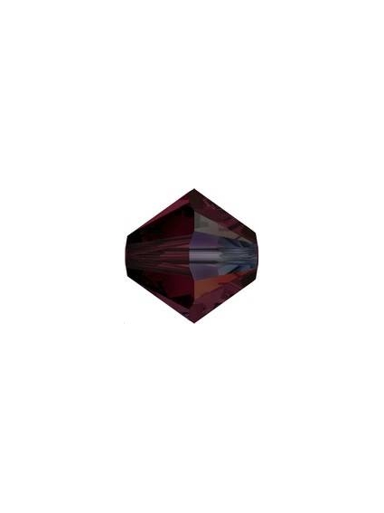 Lot toupies 4MM Garnet AB  Toupies 4mm AB (5301/5328)- 1