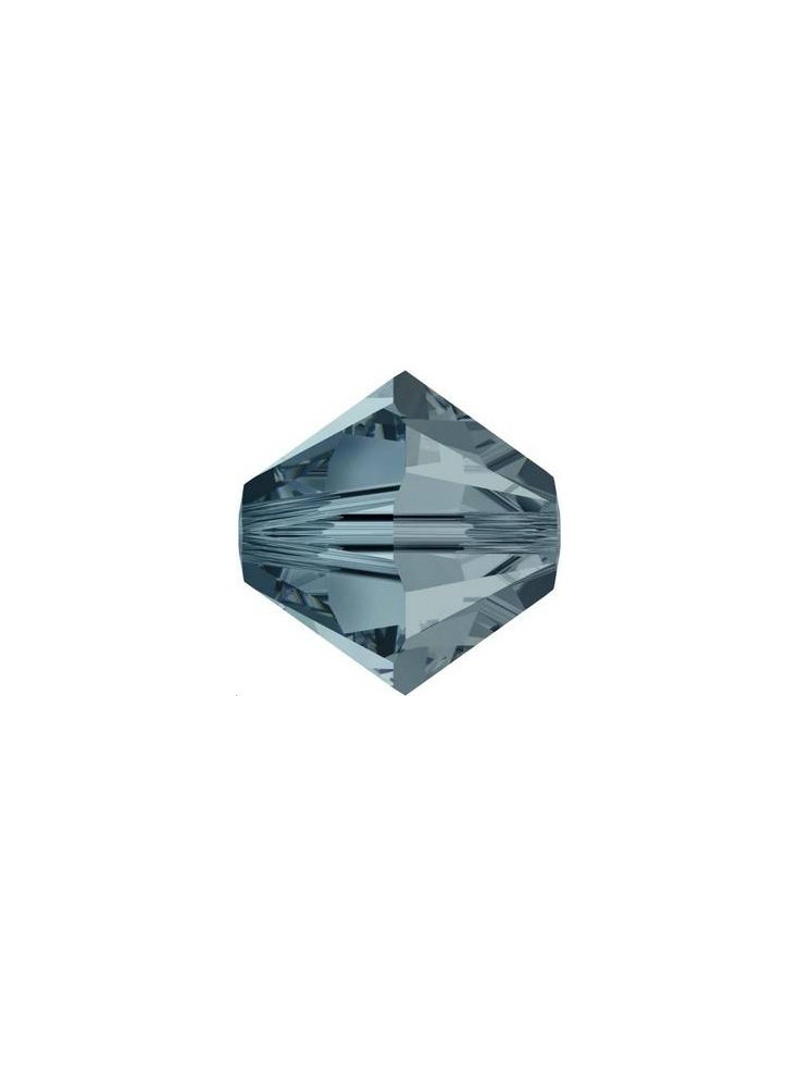 Lot toupies 4MM Indian sapphire  Toupies 4mm couleurs simples (5301/5328)- 2
