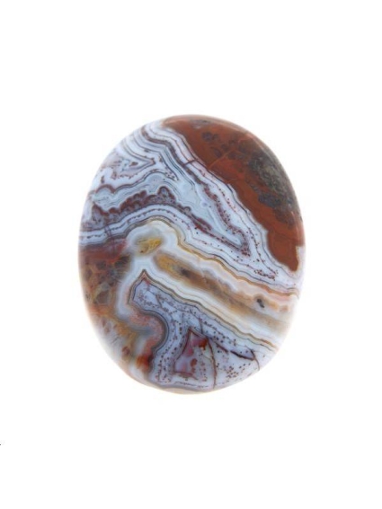 Agate crazy lace cabochon 15x20mm  Les cabochons en pierre fine- 1