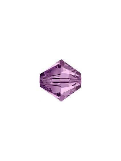 Lot toupies 4MM Light amethyst  Toupies 4mm couleurs simples (5301/5328)- 1