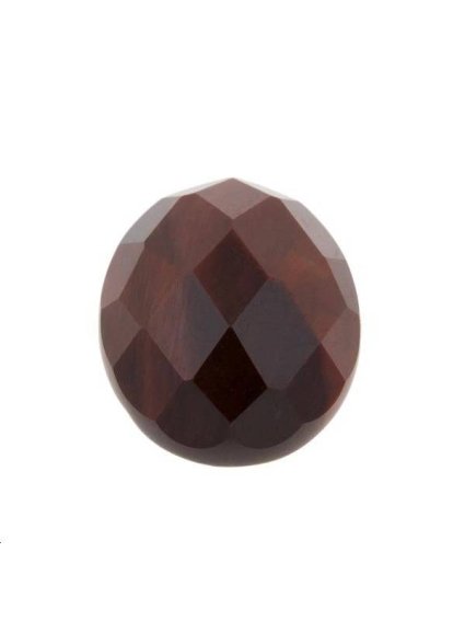 il de tigre rouge cabochon 10x12mm  Les cabochons en pierre fine- 1