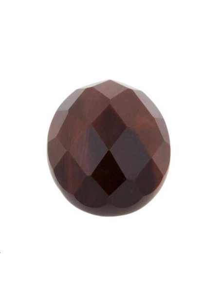 il de tigre rouge cabochon 10x12mm  Les cabochons en pierre fine- 1 il de tigre rouge cabochon 10x12mm  Les cabochons en pierre fine- 1