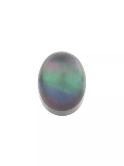 Nacre verte cabochon doublet 12x14mm  Les cabochons en pierre fine- 1