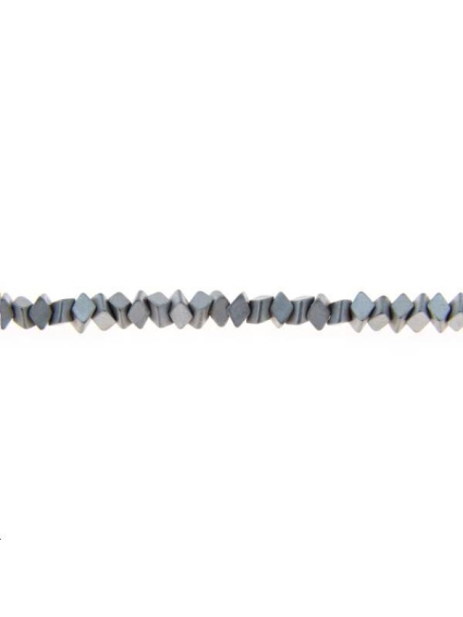 Hématite losange 3x1,5mm  Les hématites - 1