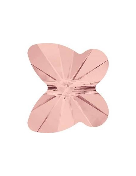 papillon 8mm blush rose  Papillons 8mm- 2 papillon 8mm blush rose  Papillons 8mm- 2