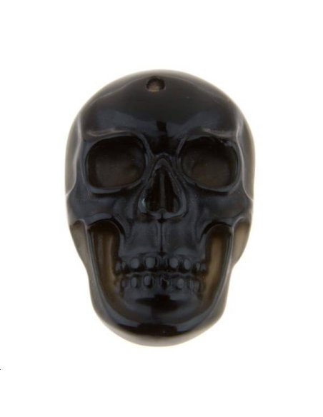 Obsidienne pendentif 16x24mm  Les pendentifs en pierre Fine- 1