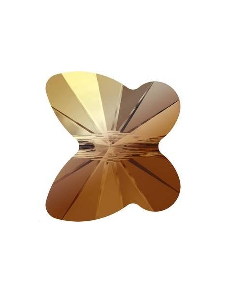 papillon 8mm Topaz blend  Papillons 8mm- 2 papillon 8mm Topaz blend  Papillons 8mm- 2