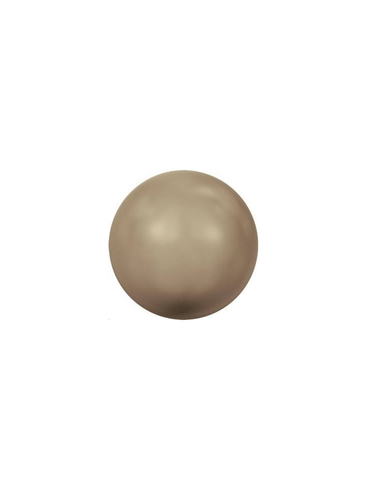 Nacre ronde 3mm bronze  Nacrées ronde 3mm- 2