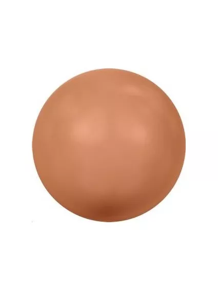 Nacre ronde 3mm coral  Nacrées ronde 3mm- 1 2