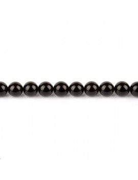Onyx rond 12mm Les perles rondes 12-13mm en lot- 1