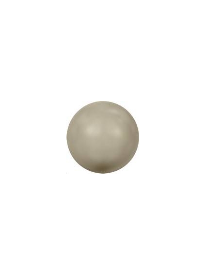 Nacre ronde 3mm platinum  Nacrées ronde 3mm- 1