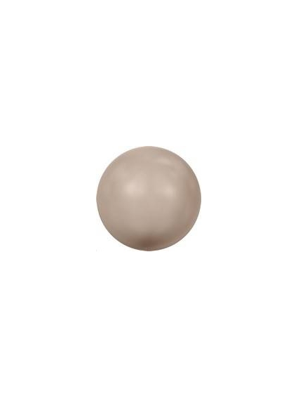 Nacre ronde 3mm powder almond  Nacrées ronde 3mm- 1