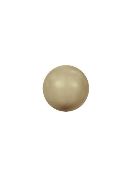 Nacre ronde 3mm vintage gold  Nacrées ronde 3mm- 1