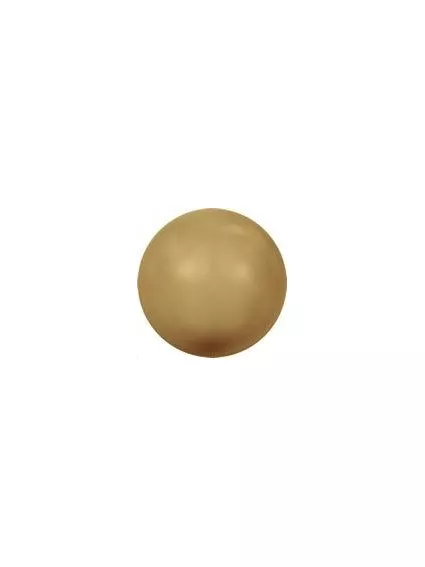 Nacre ronde 4mm bright gold  Nacrées ronde 4mm- 1