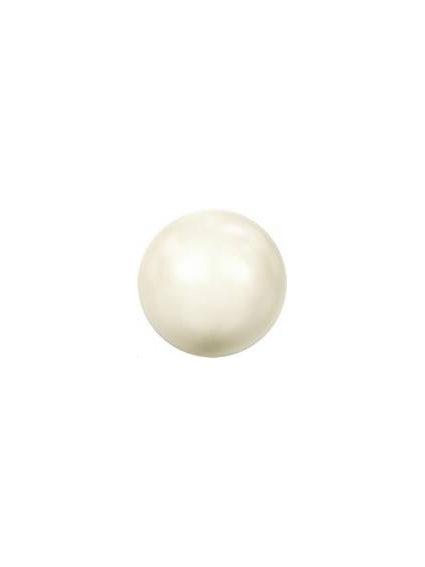 Nacre ronde 4mm cream rose  Nacrées ronde 4mm- 1