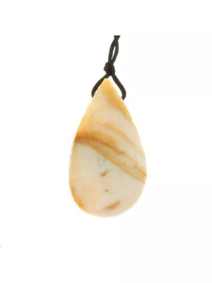 Bois opalite pendentif 48x26 mm  Les pendentifs en pierre Fine- 1