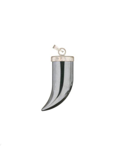 Hématite pendentif défense  Les pendentifs en pierre Fine- 1