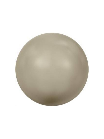 Nacre ronde 4mm platinum  Nacrées ronde 4mm- 1 2