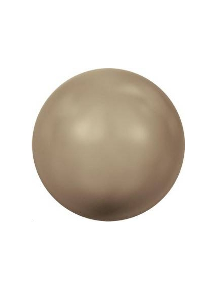 Nacre ronde 6mm bronze  Nacrées ronde 6mm- 1 2