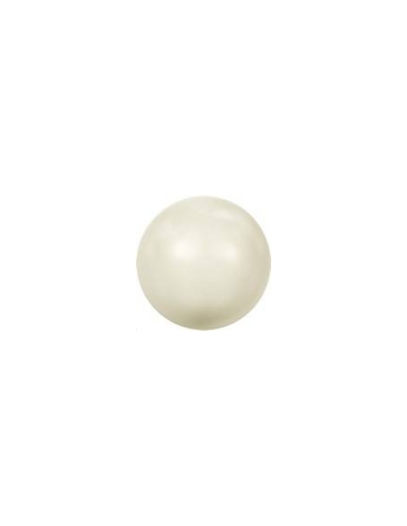 Nacre ronde 6mm ivory  Nacrées ronde 6mm- 1