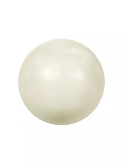 Nacre ronde 6mm ivory  Nacrées ronde 6mm- 1 2