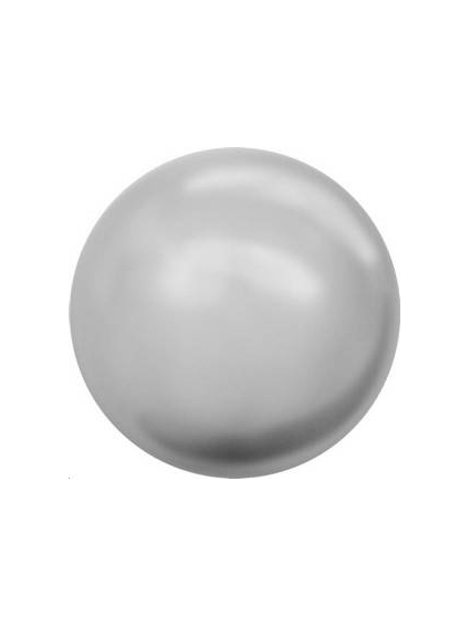 Nacre ronde 6mm light grey  Nacrées ronde 6mm- 1 2