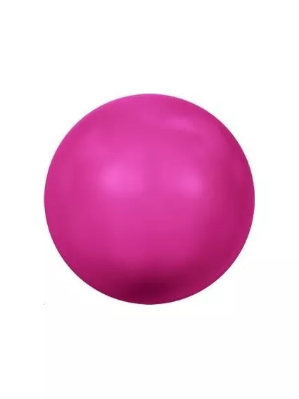 Nacre ronde 6mm neon pink  Nacrées ronde 6mm- 1 2