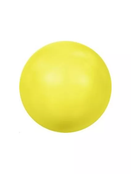 Nacre ronde 6mm neon yellow  Nacrées ronde 6mm- 1 2
