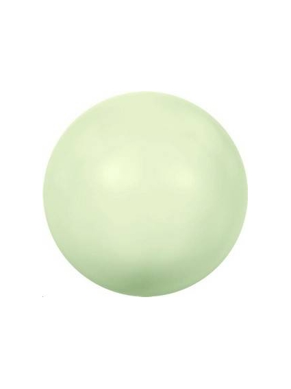 Nacre ronde 6mm pastel green  Nacrées ronde 6mm- 1 2