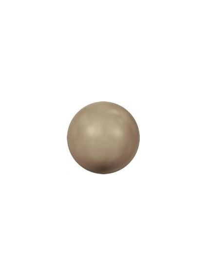 Nacre ronde 8mm bronze  Nacrées ronde 8mm- 1