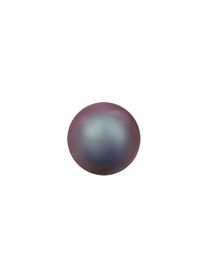 Nacre ronde 8mm iridescent red  Nacrées ronde 8mm- 1