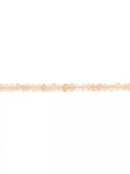 Pierre de lune rondelle facettes 2,5mm  Facettes moins de 8mm - 1