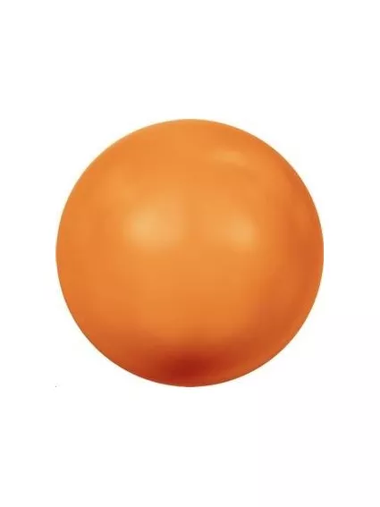 Nacre ronde 8mm neon orange  Nacrées ronde 8mm- 1 2