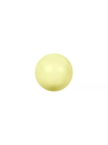 Nacre ronde 8mm pastel yellow  Nacrées ronde 8mm- 1