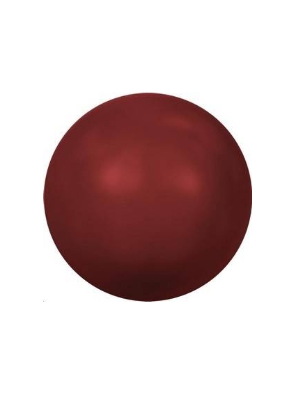 Nacre ronde 8mm red coral  Nacrées ronde 8mm- 1 2