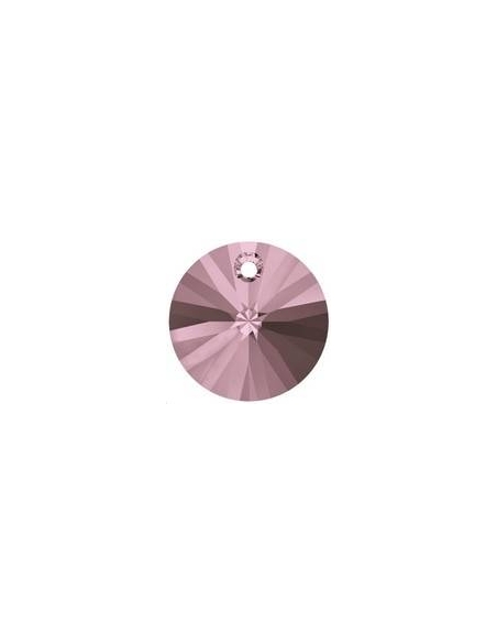 Pendentif 8mm cr antique pink   Pendentifs Xilion rond 8mm- 1 Pendentif 8mm cr antique pink   Pendentifs Xilion rond 8mm- 1