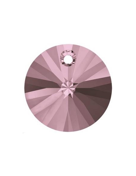 Pendentif 8mm cr antique pink   Pendentifs Xilion rond 8mm- 2 Pendentif 8mm cr antique pink   Pendentifs Xilion rond 8mm- 2