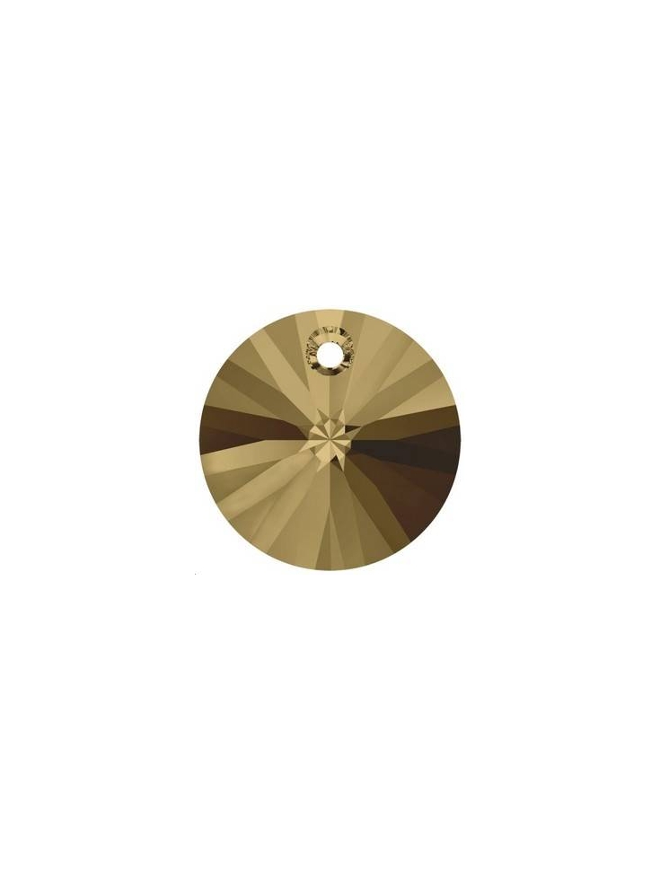Pendentif  8mm cr bronze shade   Pendentifs Xilion rond 8mm- 2