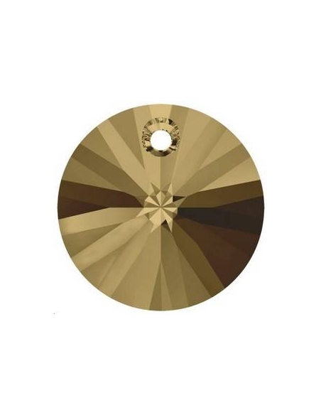 Pendentif  8mm cr bronze shade   Pendentifs Xilion rond 8mm- 2